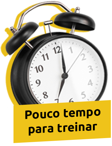 Pouco tempo para treinar